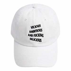 La Jet Society ($40) "Vicious Ambitious" Cotton Dad Hat